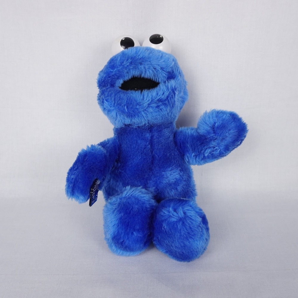 Vintage Cookie Monster Plush Toy 1980's 12" Applause Sesame Street